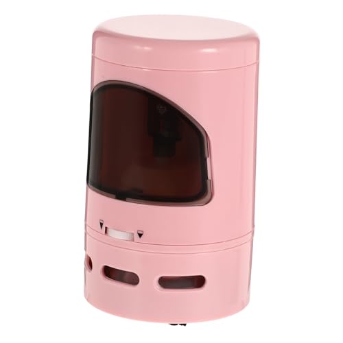 KALLORY Elektrischer Bleistiftspitzer Malen Briefpapier Mini -bleistiftschärfer Bleistiftspitzer Für Anspitzer Für Make-up-stifte Elektrischer Desktop-reiniger Rosa Abs von KALLORY