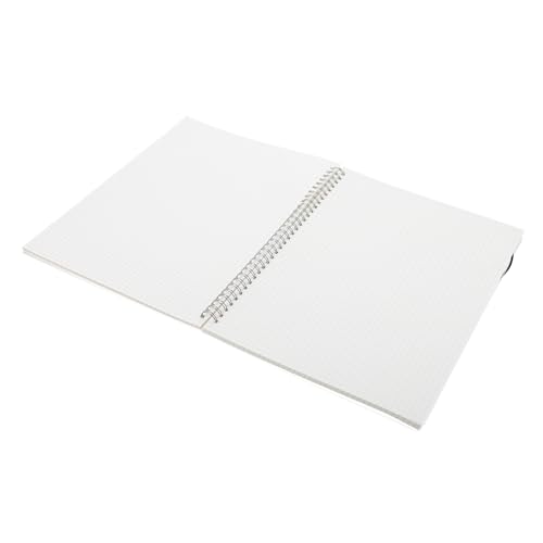 KALLORY Graphpapier Spiral Notizbuch Transparentes Cover Studenten Büroangestellte Schreiben und Notizen für Schule von KALLORY