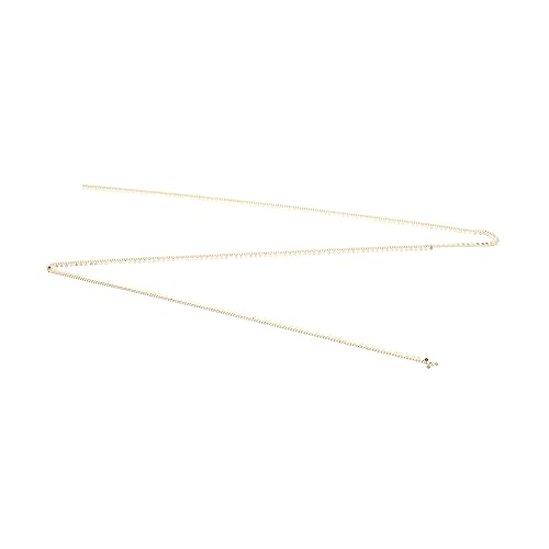 KALLORY Hängende Scheibenkette Rostfrei Dekorativ Bronze Diy Trimmkette Lose Kette Aus Metall Handwerk Kette Armbandkette Bastelkette Nähen Diy-ketten Dekorationskette Legierung Golden von KALLORY