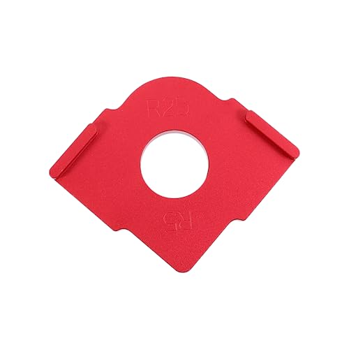 KALLORY Holzbearbeitung Abgerundeter Eckort Runden Position Rand Holzbearbeitungsvorlage Rundungsmodul R- -bogen-vorlage Halber Filet-schnellfinder Aluminiumlegierung Rot KALLORY Holzbearbeitung Abgerundeter Eckort Runden Position Rand Holzbearbeitungsvorlage Rundungsmodul R- -bogen-vorlage Halber Filet-schnellfinder Aluminiumlegierung Rot von KALLORY