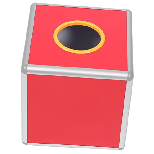 KALLORY Kasten -Box mit Gewinnspielboxen Hochzeit Regenbogen Party glücklich Aufbewahrungsboxen Wahlurnen Tombolaboxen für Tickets verlosen Aluminiumlegierung rot KALLORY Kasten -Box mit Gewinnspielboxen Hochzeit Regenbogen Party glücklich Aufbewahrungsboxen Wahlurnen Tombolaboxen für Tickets verlosen Aluminiumlegierung rot von KALLORY