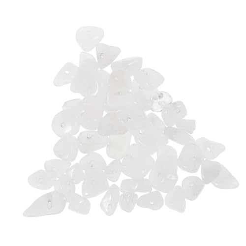KALLORY Kiesarmbandzubehör Perlen Für Schmuck Steine für Die Schmuckherstellung Abstandsperlen Perlen Aus Naturstein Kleine Perlen Steine für Schmuck Perlen-kit Natürlicher Kies Weiß KALLORY Kiesarmbandzubehör Perlen Für Schmuck Steine für Die Schmuckherstellung Abstandsperlen Perlen Aus Naturstein Kleine Perlen Steine für Schmuck Perlen-kit Natürlicher Kies Weiß von KALLORY