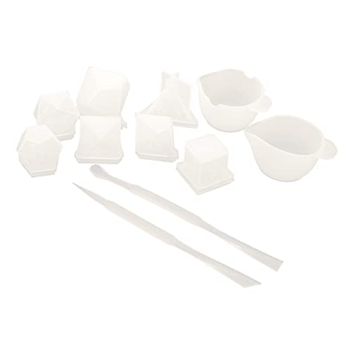 KALLORY Kristall-Epoxy-Form res Würfelform Formen aus Epoxidharz Harz-Epoxid-Formen Epoxid-Gießform Silikonform für Harz Formen für Handwerk Silikon -Epoxidformen Kieselgel Weiß KALLORY Kristall-Epoxy-Form res Würfelform Formen aus Epoxidharz Harz-Epoxid-Formen Epoxid-Gießform Silikonform für Harz Formen für Handwerk Silikon -Epoxidformen Kieselgel Weiß von KALLORY