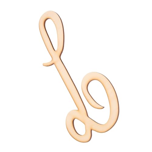 KALLORY Kursives englisches Alphabet individuation warnweste personalisiert weichnachten Bardekoration chritmas Brief groß Wanddekoration mit kursivem Alphabet kursives alphabet aus holz von KALLORY