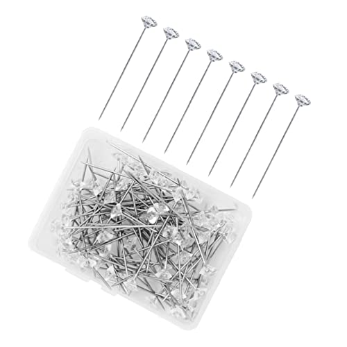 KALLORY Langlebige Diamant Formkopf Pins Positionierungsnadeln für Hochzeitssträuße und DIY Schmuck für Blumenanordnungen und Kreative Designs KALLORY Langlebige Diamant Formkopf Pins Positionierungsnadeln für Hochzeitssträuße und DIY Schmuck für Blumenanordnungen und Kreative Designs von KALLORY
