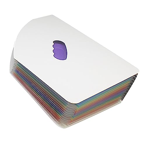 KALLORY Regenbogen Mini Aktenkorb Hanaper Aktenordner Akkordeonordner Akten Organizer Papierordner Ordner Stehend Papierakten Papieraufbewahrungshalter KALLORY Regenbogen Mini Aktenkorb Hanaper Aktenordner Akkordeonordner Akten Organizer Papierordner Ordner Stehend Papierakten Papieraufbewahrungshalter von KALLORY