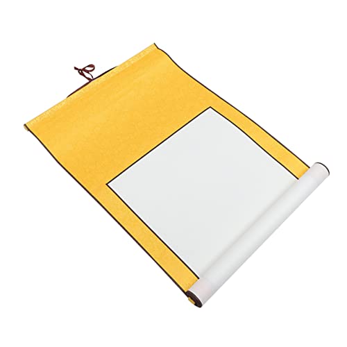 KALLORY Reispapierrolle chinesische kalligraphie write board Kalligraphie Zubehör geschenkeidee leere Schriftrolle Wenn professionelles Xuan-Papier Kalligraphiepapier Reis Papier Yellow KALLORY Reispapierrolle chinesische kalligraphie write board Kalligraphie Zubehör geschenkeidee leere Schriftrolle Wenn professionelles Xuan-Papier Kalligraphiepapier Reis Papier Yellow von KALLORY