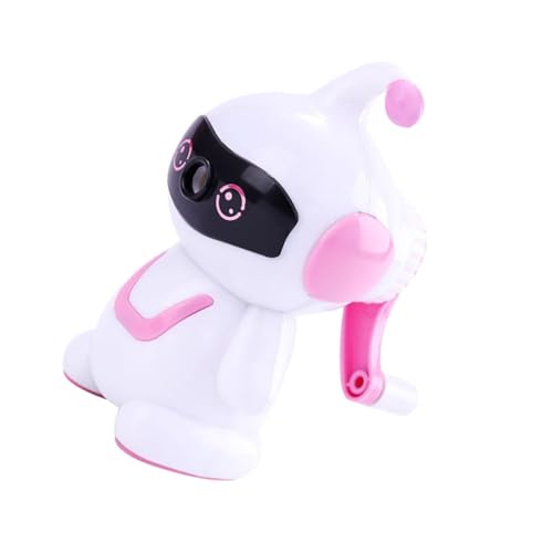 KALLORY Roboterstiftmesser Anspitzer Bleistift Zeichnung Roboter für Roboter für Roboterschärfer Eisen Rosa KALLORY Roboterstiftmesser Anspitzer Bleistift Zeichnung Roboter für Roboter für Roboterschärfer Eisen Rosa von KALLORY