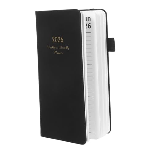 KALLORY Tragbarer Wochenplaner 2026 Mini-taschennotizbuch-notizblock Für Arbeitszeitmanagement, Geschäftsreisen, Tägliches Journaling, Geschäftliche Nutzung KALLORY Tragbarer Wochenplaner 2026 Mini-taschennotizbuch-notizblock Für Arbeitszeitmanagement, Geschäftsreisen, Tägliches Journaling, Geschäftliche Nutzung von KALLORY