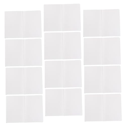 KALLORY Weißes Kraftpapier Kunstskizzle leere Zeitschriften leeres Buch Zeitschrift mit leeren Seiten Skizzenbuch zeichnen leeres notizbuch keine zeilen Journal -Notizbuch Weißes Notizbuch von KALLORY