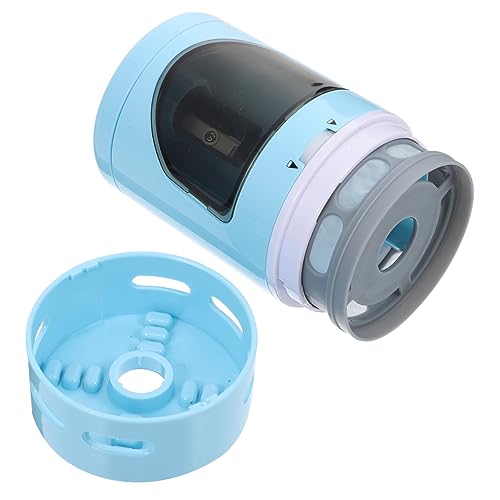 KALLORY elektrischer Bleistiftspitzer Anspitzer hoch büromaterial office supplies kreatives Schreibwaren elektrischer Bleistiftschärfer verstellbarer für Studenten Abs Blue KALLORY elektrischer Bleistiftspitzer Anspitzer hoch büromaterial office supplies kreatives Schreibwaren elektrischer Bleistiftschärfer verstellbarer für Studenten Abs Blue von KALLORY