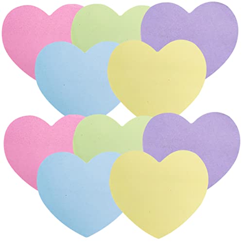 KALLORY -notizbuch Unterlage Notizen Memo Registerkarten Scrapbooking Die Farbe Süßes Stationäres Pads Geformt Notizblock Pastell Ästhetisch Journaling-zubehör Bunt Papier von KALLORY