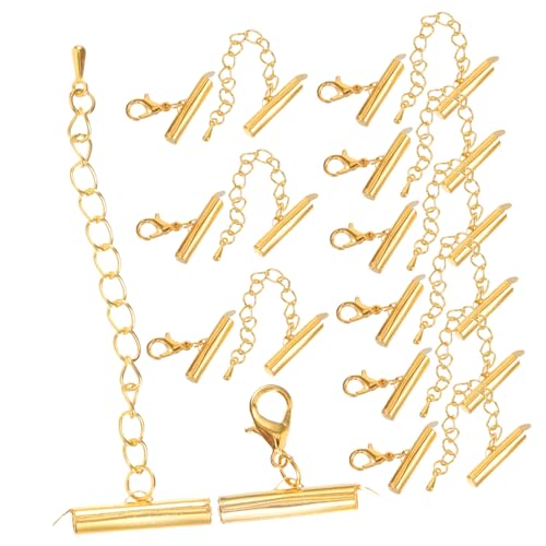 KALLORY -schmuck-bastelzubehör-set 10 Sets Schieber-rohrverschluss Für -schmuck KALLORY -schmuck-bastelzubehör-set 10 Sets Schieber-rohrverschluss Für -schmuck von KALLORY