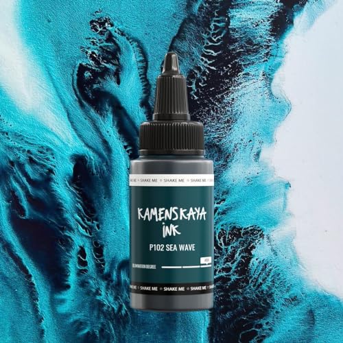 KAMENSKAYA Delaminierende Alkoholtinte - Selbstspaltende Alcohol Ink P-102 'Meereswelle', 30 ml KAMENSKAYA Delaminierende Alkoholtinte - Selbstspaltende Alcohol Ink P-102 'Meereswelle', 30 ml von KAMENSKAYA