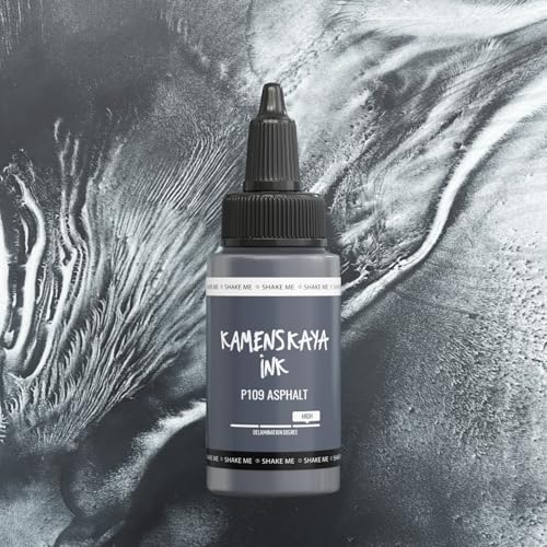 KAMENSKAYA Delaminierende Alkoholtinte - Selbstspaltende Alcohol Ink P-109 'Asphalt', 30 ml KAMENSKAYA Delaminierende Alkoholtinte - Selbstspaltende Alcohol Ink P-109 'Asphalt', 30 ml von KAMENSKAYA