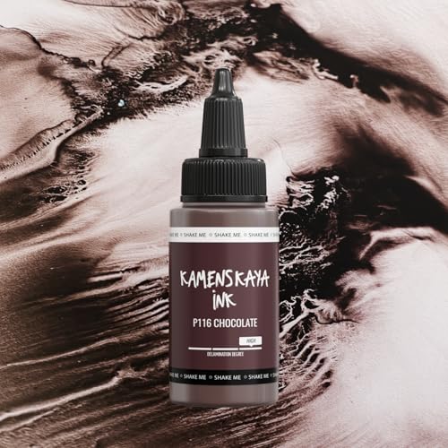 KAMENSKAYA Delaminierende Alkoholtinte - Selbstspaltende Alcohol Ink P-116 'Schokolade', 30 ml KAMENSKAYA Delaminierende Alkoholtinte - Selbstspaltende Alcohol Ink P-116 'Schokolade', 30 ml von KAMENSKAYA