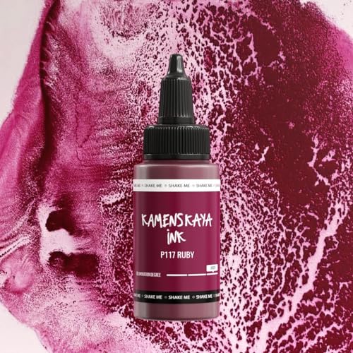 KAMENSKAYA Delaminierende Alkoholtinte - Selbstspaltende Alcohol Ink P-117 'Rubinrot', 30 ml KAMENSKAYA Delaminierende Alkoholtinte - Selbstspaltende Alcohol Ink P-117 'Rubinrot', 30 ml von KAMENSKAYA