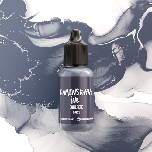 KAMENSKAYA alcohol ink, linie 'Nude': pastellfarben alkohol ink N-011 'Beton', 15 ml von KAMENSKAYA