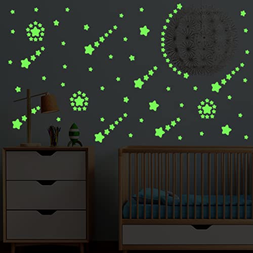 KAMEUN Leuchtsterne Selbstklebend Wandsticker, 309 Stück Sterne Sternenhimmel Aufkleber Wanddeko, Leuchtsticker Wandtattoo für Kinderzimmer Schlafzimmer… KAMEUN Leuchtsterne Selbstklebend Wandsticker, 309 Stück Sterne Sternenhimmel Aufkleber Wanddeko, Leuchtsticker Wandtattoo für Kinderzimmer Schlafzimmer… von KAMEUN
