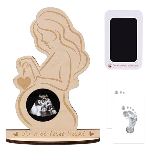 KAMHBE Baby Bilderrahmen Schwangere Frauen Geschenke Baby Ultraschallbilder Fotorahmen aus Holz Frame Ultraschall Sonogramm Bilderrahmen KAMHBE Baby Bilderrahmen Schwangere Frauen Geschenke Baby Ultraschallbilder Fotorahmen aus Holz Frame Ultraschall Sonogramm Bilderrahmen von KAMHBE