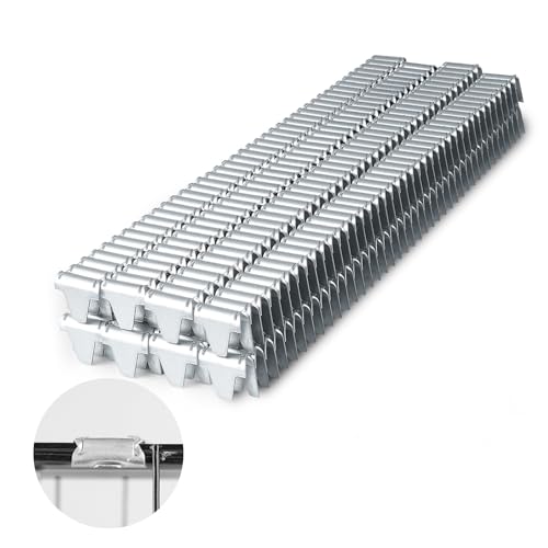 KAMSIN CL-34 Vertex-Verschluss, 22 mm, Krone, Hartco-Clips, M85, verzinkte Klemmklammern für Krabbentöpfe, Hummerfallen, Federmatratze, 960 Stück von KAMSIN