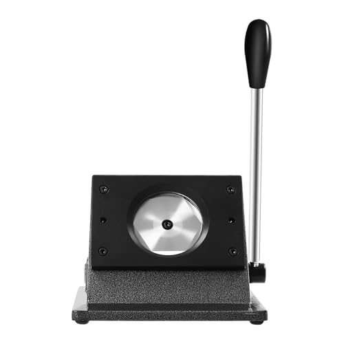 KANBCNG Grafik Stanzer 58mm Buttonpresse Manueller Runder Button Maker Kreisförmiger Papierstanzer Manuell Buttonmacher Buttons Anstecker Badge Press Maschine mit Kreisschneider KANBCNG Grafik Stanzer 58mm Buttonpresse Manueller Runder Button Maker Kreisförmiger Papierstanzer Manuell Buttonmacher Buttons Anstecker Badge Press Maschine mit Kreisschneider von KANBCNG