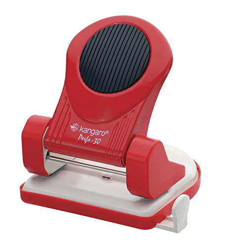 OFFICE PRODUCTS KA30-04 Perfo 30 Locher, bis zu 30 Blatt, Farbe: Rot OFFICE PRODUCTS KA30-04 Perfo 30 Locher, bis zu 30 Blatt, Farbe: Rot von Kangaro
