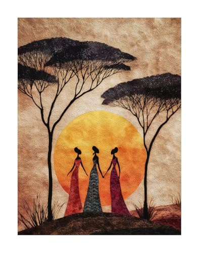 Abstrakt 5D Diamond Painting Erwachsene - Landschaft Full Drill Diamant Painting Kinder Bilder, DIY Mosaic Bastelset für Erwachsene, Diamant Malerei Stickerei Groß für Home Decor 80x100 cm KSWF90 von KANGSONGWENJIAJU