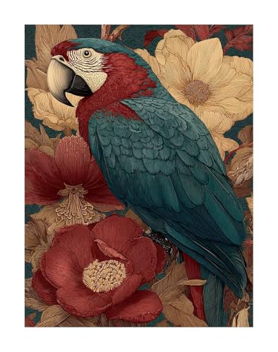 Blume Diamond Painting Kit Groß XXL 60x80 cm, 5D DlY Vogel Diamant Painting Bilder Kinder Full drill Daiments Malerei Erwachsene, Diamond Art Mosaic Stickerei Bastelset Geschenk Wand Dekor KSWF117 Blume Diamond Painting Kit Groß XXL 60x80 cm, 5D DlY Vogel Diamant Painting Bilder Kinder Full drill Daiments Malerei Erwachsene, Diamond Art Mosaic Stickerei Bastelset Geschenk Wand Dekor KSWF117 von KANGSONGWENJIAJU