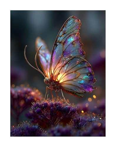 Blume Diamond Painting Kit Groß XXL 80x100 cm, 5D DlY Schmetterling Diamant Painting Kinder Full drill Daiments Malerei Erwachsene, Diamond Art Mosaic Stickerei Bastelset Geschenk Wand Dekor KSWF92 Blume Diamond Painting Kit Groß XXL 80x100 cm, 5D DlY Schmetterling Diamant Painting Kinder Full drill Daiments Malerei Erwachsene, Diamond Art Mosaic Stickerei Bastelset Geschenk Wand Dekor KSWF92 von KANGSONGWENJIAJU