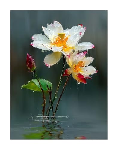 Diamond Painting Kinder Blume 5D Diamond Painting Pflanze Bilder DIY Full drill Crystal Strass Stickerei Mosaic Diamant Malerei Bastelset Geeignet Geschenk und Wanddeko 80x100 cm KSWF73 Diamond Painting Kinder Blume 5D Diamond Painting Pflanze Bilder DIY Full drill Crystal Strass Stickerei Mosaic Diamant Malerei Bastelset Geeignet Geschenk und Wanddeko 80x100 cm KSWF73 von KANGSONGWENJIAJU