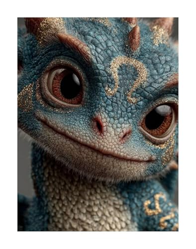 Diamond Painting Kinder Tier 5D Diamond Painting Drachen Bilder DIY Full drill Crystal Strass Stickerei Mosaic Diamant Malerei Bastelset Geeignet Geschenk und Wanddeko 50 x 70 cm KSWF107 Diamond Painting Kinder Tier 5D Diamond Painting Drachen Bilder DIY Full drill Crystal Strass Stickerei Mosaic Diamant Malerei Bastelset Geeignet Geschenk und Wanddeko 50 x 70 cm KSWF107 von KANGSONGWENJIAJU