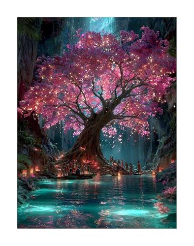 Diamond Painting Landschaft Diamond Painting Erwachsene Groß XXL 50 x 70 cm Baum Full drill Daiment Malerei Erwachsene, 5D Diamant Art Mosaic Stickerei Bastelset Geschenk für Home Decor KSWF98 Diamond Painting Landschaft Diamond Painting Erwachsene Groß XXL 50 x 70 cm Baum Full drill Daiment Malerei Erwachsene, 5D Diamant Art Mosaic Stickerei Bastelset Geschenk für Home Decor KSWF98 von KANGSONGWENJIAJU
