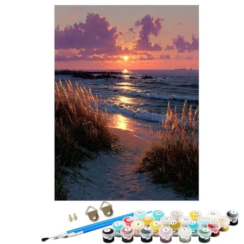 Malen Nach Zahlen Erwachsene Landschaft, Groß DIY Malen Nach Zahlen Mit Rahmen Sonnenuntergang, Anfänger Bastelset Pinsel und Acrylfarbe Paint by Numbers Wand Dekor Geschenk 60 x 80 cm KSWDK201 Malen Nach Zahlen Erwachsene Landschaft, Groß DIY Malen Nach Zahlen Mit Rahmen Sonnenuntergang, Anfänger Bastelset Pinsel und Acrylfarbe Paint by Numbers Wand Dekor Geschenk 60 x 80 cm KSWDK201 von KANGSONGWENJIAJU