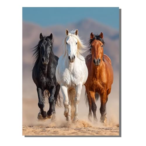 Malen Nach Zahlen Erwachsene Tier, Groß DIY Malen Nach Zahlen Pferd, Anfänger Frauen Bastelset, Pinsel und Acrylfarbe, Paint by Numbers Basteln für Wand Dekor Geschenk 80x110 cm KSWWK451 Malen Nach Zahlen Erwachsene Tier, Groß DIY Malen Nach Zahlen Pferd, Anfänger Frauen Bastelset, Pinsel und Acrylfarbe, Paint by Numbers Basteln für Wand Dekor Geschenk 80x110 cm KSWWK451 von KANGSONGWENJIAJU