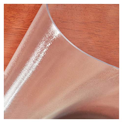 KANMR Tischdecke 2,0 Mm Dick Büro Küche Weiches Glas Plastikunterlage Wasserdicht Kratzschutz Tischschutz,Eine Vielzahl Von Farbgrößen (B,120x180cm) von KANMR