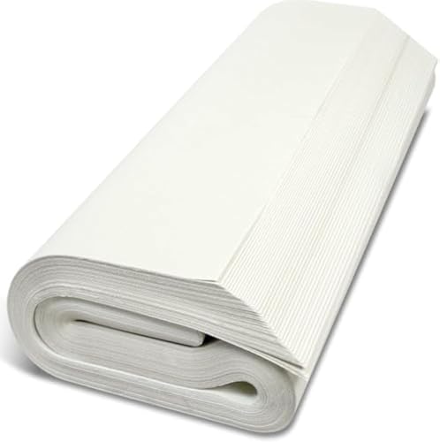 KAPCO Einpackpapier Umzug 76x51cm – 100 Blatt Verpackungsmaterial für Geschirr, Packpapier Umzugspapier Kartonfüller Einschlagpapier für Umzug, Geschenkpapier Weiß Unbedruckt KAPCO Einpackpapier Umzug 76x51cm – 100 Blatt Verpackungsmaterial für Geschirr, Packpapier Umzugspapier Kartonfüller Einschlagpapier für Umzug, Geschenkpapier Weiß Unbedruckt von KAPCO