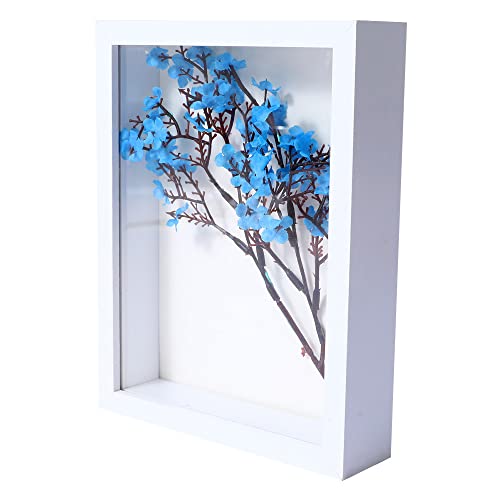 KAPIX Shadow Box Bilderrahmen mit HD-Plexiglas, tiefes Holz, für Gedenktage, Tickets, Baby-Sport-Andenken, Medaillen, Kunst und Fotos, Weiß, 20,3 x 25,4 cm KAPIX Shadow Box Bilderrahmen mit HD-Plexiglas, tiefes Holz, für Gedenktage, Tickets, Baby-Sport-Andenken, Medaillen, Kunst und Fotos, Weiß, 20,3 x 25,4 cm von KAPIX
