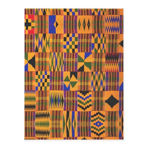 Afrikanische Weberei-Druck-Kristall-Aufkleber zum Basteln, niedliche Aufkleber, Bastelbedarf für Damen und Herren, für Laptop, Skateboard von KAPPTYY