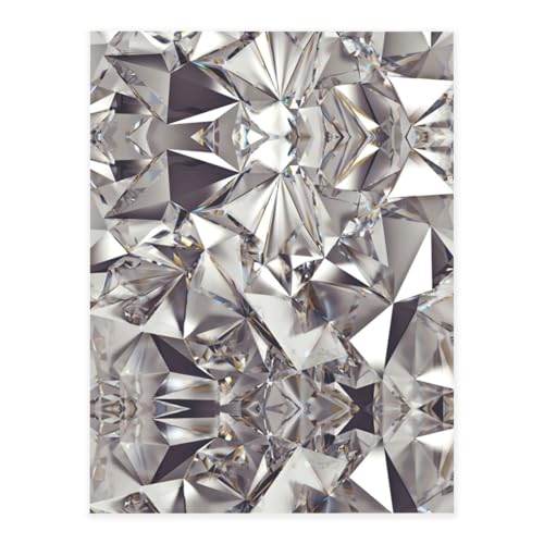 Diamantmuster-Druck, Kristall-Aufkleber zum Basteln, niedliche Aufkleber, Bastelbedarf für Damen und Herren, für Laptop, Skateboard von KAPPTYY