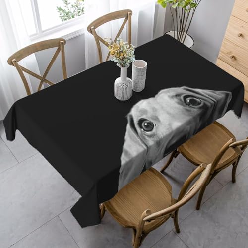 KAPPTYY Elegante Party-Tischdecke mit Dackel-Druck, mit weichem, dickem Stoff für Bankett-Feiern KAPPTYY Elegante Party-Tischdecke mit Dackel-Druck, mit weichem, dickem Stoff für Bankett-Feiern von KAPPTYY