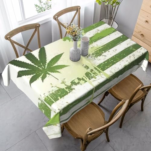 KAPPTYY Elegante Party-Tischdecke mit Gras-Topf-Motiv, mit weichem, dickem Stoff für Bankett-Feiern KAPPTYY Elegante Party-Tischdecke mit Gras-Topf-Motiv, mit weichem, dickem Stoff für Bankett-Feiern von KAPPTYY