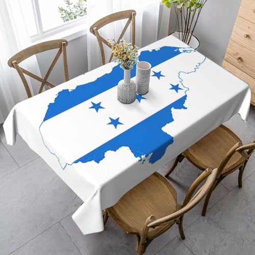 KAPPTYY Elegante Party-Tischdecke mit Honduras-Flaggen-Druck, mit weichem, dickem Stoff für Bankett-Feiern KAPPTYY Elegante Party-Tischdecke mit Honduras-Flaggen-Druck, mit weichem, dickem Stoff für Bankett-Feiern von KAPPTYY