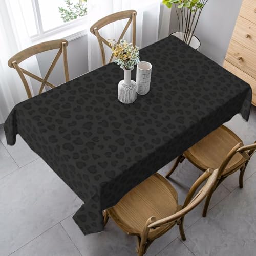 KAPPTYY Elegante Party-Tischdecke mit Leopardenmuster und weichem, dickem Stoff für Bankett-Feiern KAPPTYY Elegante Party-Tischdecke mit Leopardenmuster und weichem, dickem Stoff für Bankett-Feiern von KAPPTYY