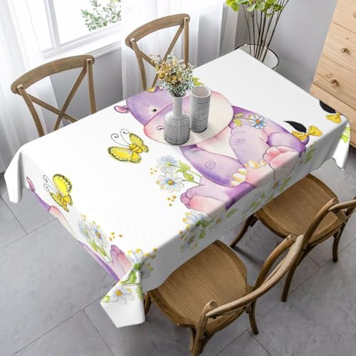 KAPPTYY Elegante Party-Tischdecke mit Schmetterlings-Druck, aus weichem, dickem Stoff für Bankett-Feiern KAPPTYY Elegante Party-Tischdecke mit Schmetterlings-Druck, aus weichem, dickem Stoff für Bankett-Feiern von KAPPTYY