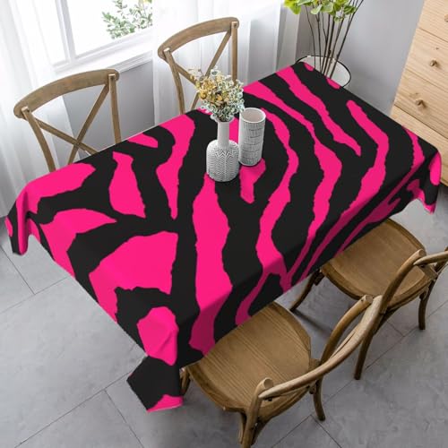 KAPPTYY Elegante Party-Tischdecke mit Zebra-Tiger-Leoparden-Motiv, mit weichem, dickem Stoff für Bankett-Feiern KAPPTYY Elegante Party-Tischdecke mit Zebra-Tiger-Leoparden-Motiv, mit weichem, dickem Stoff für Bankett-Feiern von KAPPTYY