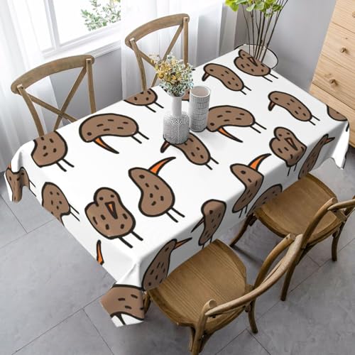KAPPTYY Elegante Party-Tischdecke mit niedlichem Druck, mit weichem, dickem Stoff für Bankett-Feiern KAPPTYY Elegante Party-Tischdecke mit niedlichem Druck, mit weichem, dickem Stoff für Bankett-Feiern von KAPPTYY