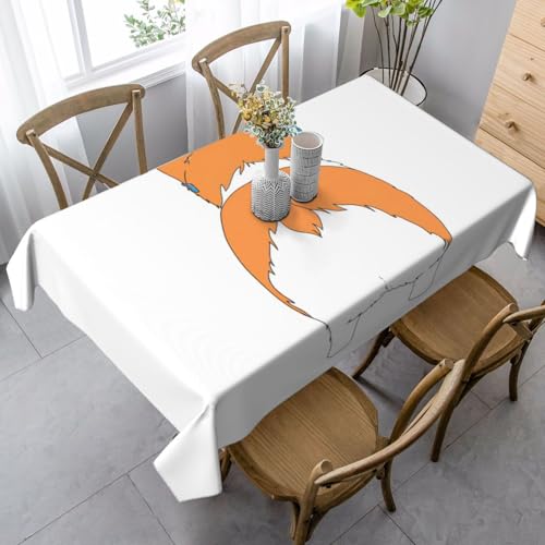 KAPPTYY Lustige Corgi Butt braune Tischdecke, bedruckt, elegante Party-Tischdecke mit weichem, dickem Stoff für Bankett-Feiern KAPPTYY Lustige Corgi Butt braune Tischdecke, bedruckt, elegante Party-Tischdecke mit weichem, dickem Stoff für Bankett-Feiern von KAPPTYY