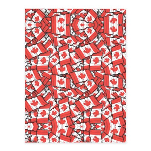 Kristallaufkleber mit kanadischer Flagge, zum Basteln, niedliche Aufkleber, Bastelbedarf für Damen und Herren, für Laptop, Skateboard von KAPPTYY