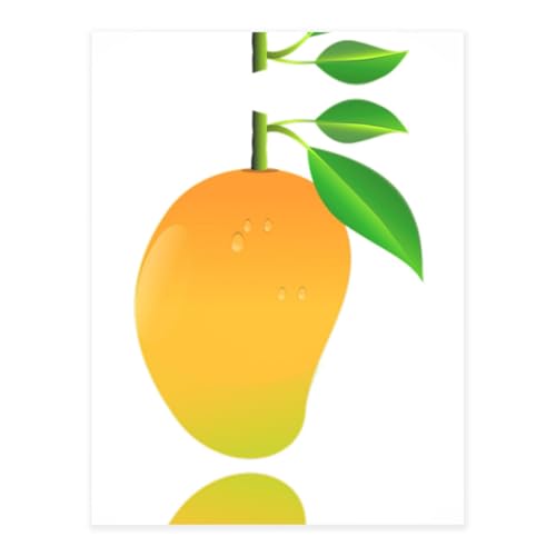 Mango-Druck-Kristall-Aufkleber zum Basteln, niedliche Aufkleber, Bastelbedarf für Damen und Herren, für Laptop, Skateboard von KAPPTYY